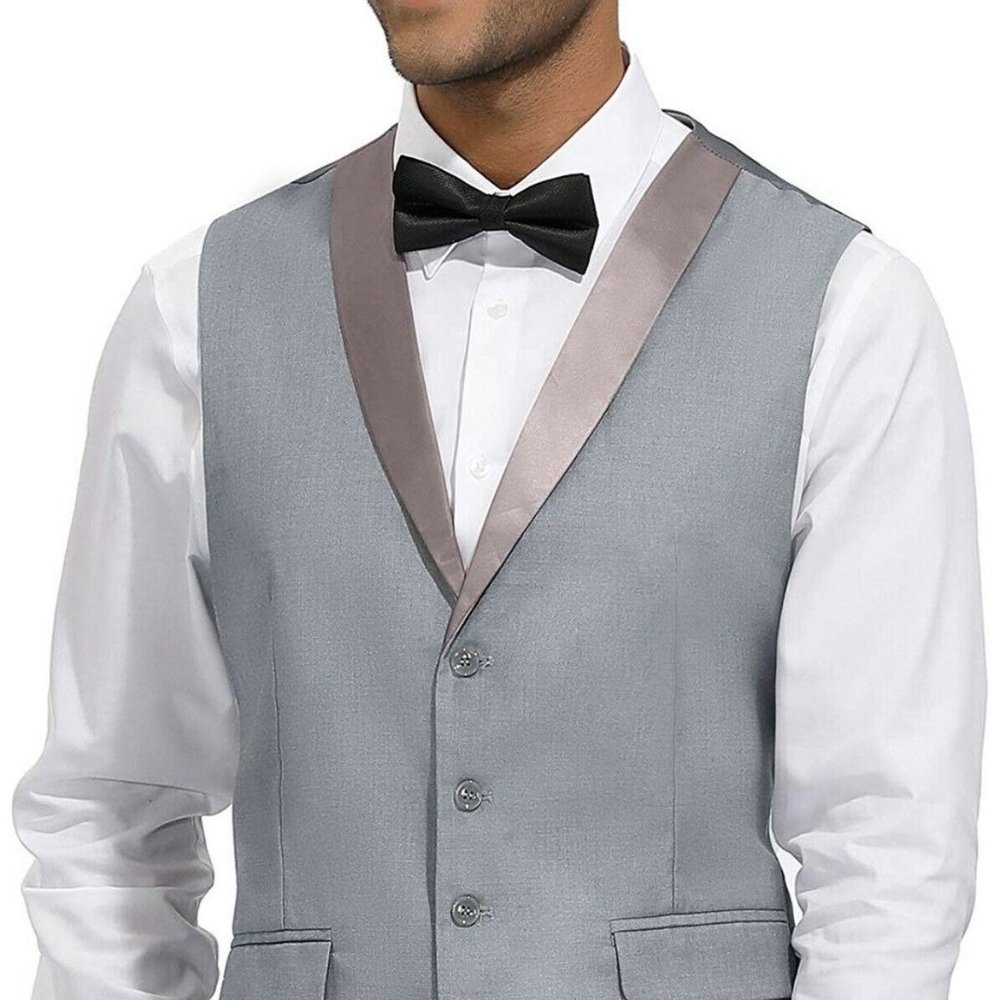 Paul Jones Men'S LARGE Business Suit slim Vest